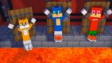 Sonic And Tails Dancing Meme + Knuckles – Sad Ending (Minecraft) / Friday Night Funkin' VS Sonic
