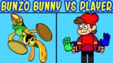 Friday Night Funkin' Bunzo Bunny Vs Player | Mommy Long Legs FNF