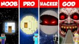 Minecraft Battle: NOOB vs PRO vs HACKER vs GOD: MOON PLANET HOUSE BUILD CHALLENGE / Animation