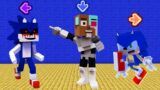 FNF Character Test | Gameplay VS Minecraft Animation | Birdie | Sonic.exe | Sonic