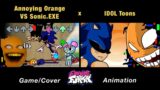 Corrupted Annoying Orange VS Sonic.EXE “SLICED” | Come Learn With Pibby x FNF Animation x GAME