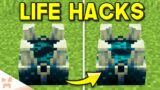 19 GAME CHANGING Minecraft 1.19 Life Hacks!