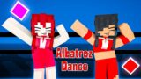ALBATROZ DANCE MEME | RED APHMAU AND FRIDAY NIGHT FUNKIN'S GIRLFRIEND – FUNNY MINECRAFT ANIMATION