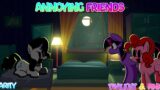 ANNOYING FRIENDS | Rarity VS Twilight & Pinkie | FNF Cover