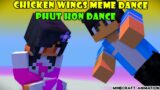APHMAU + FAMILY  | CHICKEN WINGS MEME DANCE | PHUT HON DANCE | PEPPERMENT MEME – Minecraft Animation