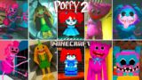 All Characters Poppy Playtime 2 vs Minecraft – Who Is Better?