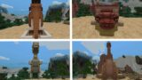 All Ice Age Characters + Custom Mob Skins Showcase – Minecraft x Ice Age DLC
