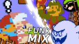 BOYFRIEND IS IN MARIO'S WORLD NOW… (Friday Night Funkin, Super Mario Bros Funk Mix + Game Over)