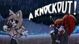 Battle in The Rain – Knockout, But it's Tactie Vs. Cathie! (FNF Knockout But Tactie Sings w/ Cathie)
