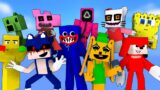 Bunzo Bunny but everyone Sings it – Sonic.exe x Friday Night Funkin' Minecraft Animation (FNF)