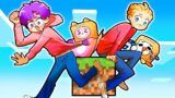 Can LANKYBOX Beat The MINECRAFT ONE BLOCK CHALLENGE? (HILARIOUS ANIMATION)