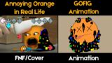 Corrupted Annoying Orange vs BF  | FNF Animation x FNF in Real Life