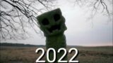Creeper From Minecraft of Evolution 2010-2022