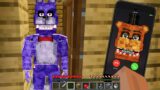 DON'T OPEN DOOR to FREDDY in MINECRAFT By SCOOBY CRAFT FNAF Five Nights at Freddy's