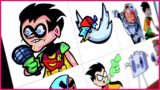 Drawing Friday Night Funkin New Birdie Song(Cyborg and a Birdie),Teen Titans GO | Guys Look A Birdie