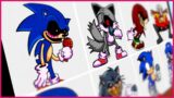Drawing  Friday Night Funkin | SONIC.EXE 2.0 | Tails | Knuckle | Eggman | Lord X | Ipad Drawing