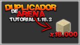 Duplicador de Arena, Grava y Cemento – Tutorial Minecraft 1.18.2
