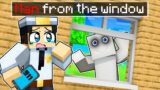 Escape the MAN FROM THE WINDOW in Minecraft!
