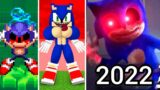 Evolution of Sonic.EXE in Minecraft FNF (2022) Minecraft Animation