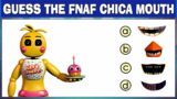 FNAF Quiz Guess The Chica Mouth #208 | Odd One Out Fnf