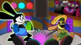 FNF Bunzo Bunny But Oswald Swaps Boyfriend – Musical Memory Song ( Poppy Playtime Chapter 2 )