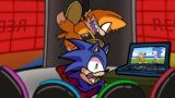 FNF | Bunzo Bunny VS Caught Sonic | but Bunzo Swaps Caught Sonic | Poppy Playtime Chapter 2 |