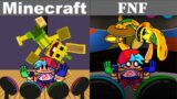 FNF Character Test | Gameplay VS Minecraft Animation | Minecraft Bunzo Bunny PoppyPlaytime Chapter 2