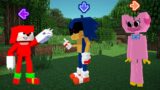 FNF Character Test | Gameplay VS Minecraft Animation | Sonic.EXE | Huggy Wuggy | Knuckles