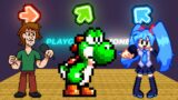 FNF Character Test | Gameplay VS Playground | Pixel Shaggy | Dorkly Yoshi | Pixel Miku | FNF Mods
