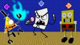 FNF Character Test | Gameplay VS Playground | Spongebob 3D | Evil Doodle | Bill Glitch