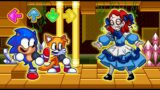 FNF Classic Sonic and Tails Dancing VS Poppy Playtime (FNF Mod) (Sonic The Hedgehog)