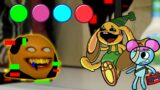 FNF Corrupted Annoying Orange vs Buzo Bunny | Sliced Songs ( Learn With Pibby x FNF Mod )
