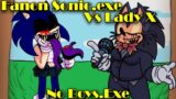 FNF | Fanon Sonic.exe Vs Lady X | No Villains – Tails Gets Trolled | Mods/Hard |