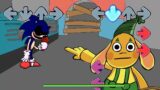 FNF Guys Look A Birdie Vs Sonic Exe. But Swap With Bunzo