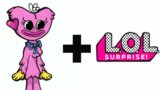 FNF Kissy Missy + LOL Omg and Surprise = ? | Poppy playtime chapter 2 Friday night funkin animation