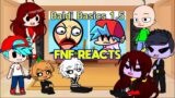 FNF Mods React to Friday Night Funkin' VS Baldi's Basics In Funkin 1.5 | Expulsion Song