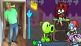 FNF Peashooter sing Chasing But All Pibby in real life Friday Night Funkin'