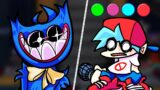 FNF VS Monster Huggy Wuggy ( Squish Song ) // Poppy Raptime 2 Songs Demo (Friday Night Funkin' Mod)