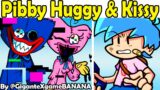 FNF V.S Pibby Huggy Wuggy & Kissy Missy Corrupted (Come and learn with Pibby x FNF Mod)