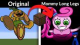 FNF Vs Bunzo Bunny But Mommy Long Legs Vs Huggy Wuggy | Minecraft Note Block | Musical Memory