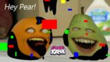 FNF "Hey Pear" But Annoying Pear Vs Pibby Annoying Orange | fnf Sliced But Annoying Pear Sing it
