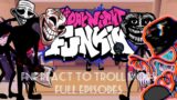 FNF react to Vs Trolls mods [FULL EPISODES] || Friday Night Funkin