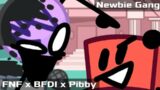 FNF x BFDI x Pibby Concept | Vs. Lollipop | Newbie Gang
