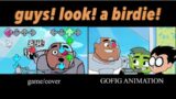 FUNNY Guys look a birdie | friday night funkin’ | GAME x FNF ANIMATION