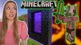 First Time Surviving The Nether! | Minecraft Live Stream