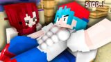 Friday Night Funkin Bites His Girlfriend, Biting Twins and First Meet Meme – Minecraft Animation