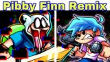 Friday Night Funkin’ Corrupted Hero Remix VS Pibby Finn The Human FULL MOD (FNF Mod)
