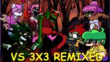 Friday Night Funkin: VS B3 3X3 REMIXED Full Week [FNF Mod/Hard/Triple B Trouble/Sonic.EXE]