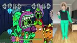 Friday Night Funkin VS Plants vs Zombies Replanted 20 In Real Life