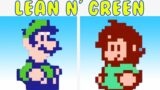 Friday Night Funkin' Lean N’ Green: Luigi vs Macy (FNF Mario Mod)